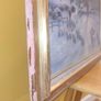 vintage framed painting print Image 6