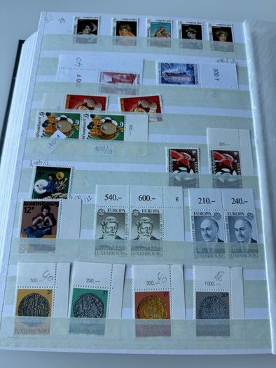 LUXEMBURG collection in 64 pages stamp album