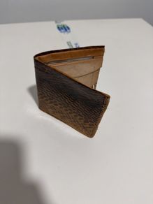 Snake skin wallet