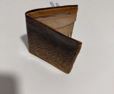 Snake skin wallet