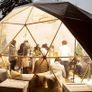 Luxury 5m(16.4ft) Extremely Strong Structure for Irish Weather Dome Igloo Glamping Image 2
