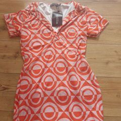 Orange dress from pretty little thing