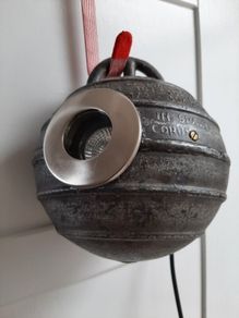 Reclaimed Spanish buoy light