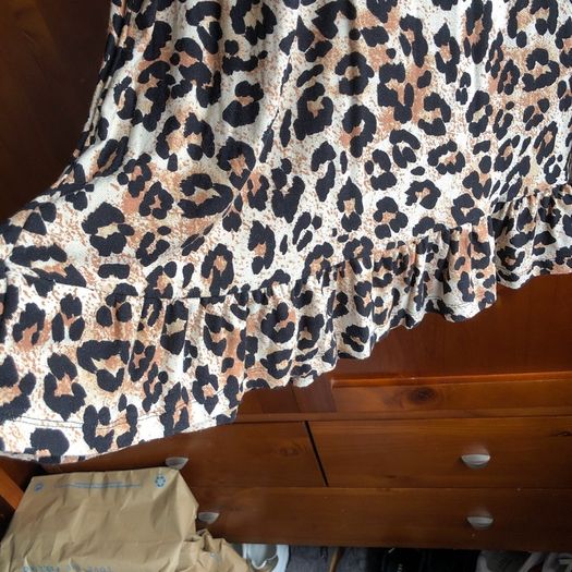 Cute leopard print dress