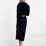 Asos Edition Midi Shift Navy Velvet Dress Image 7