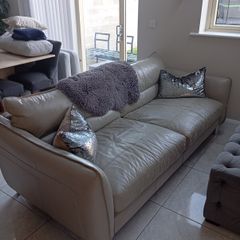 leather sofa