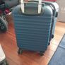 cabin suitcase with extension space, in perfect condition wheels zipps handle working order, almost new, bought for 65 eu in Amazon Image 3