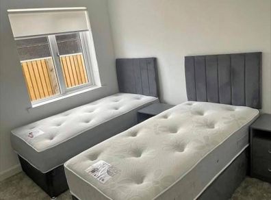 New divan beds and mattress