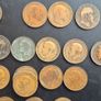 UK one-penny coins 1896 - 1967 Image 5