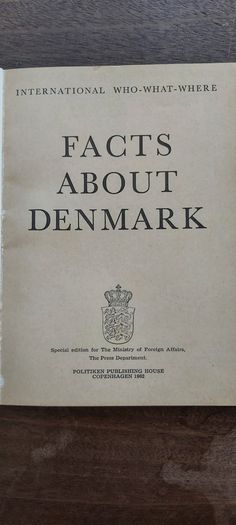 Facts About Denmark