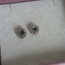 Pandora  purple sparkling forest spacer charms pair x2 very good condition Image 5