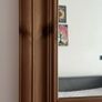 Large mirror real pine wood Image 2