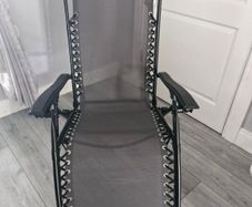Reclining garden chair