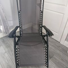 Reclining garden chair