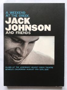 Jack Johnson [2005] A Weekend At The Greek / Jack Johnson Live In Japan [Music 2DVD Digipack] 1 DVD Scratched