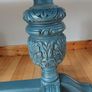 Antique Double Pedestal Dining Table Extendable-  Professionally Refinished Image 5