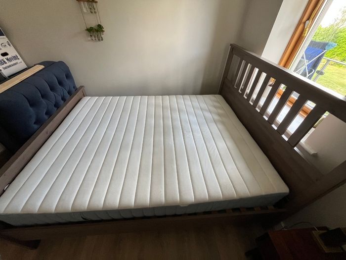 IKEA bed frame and mattress