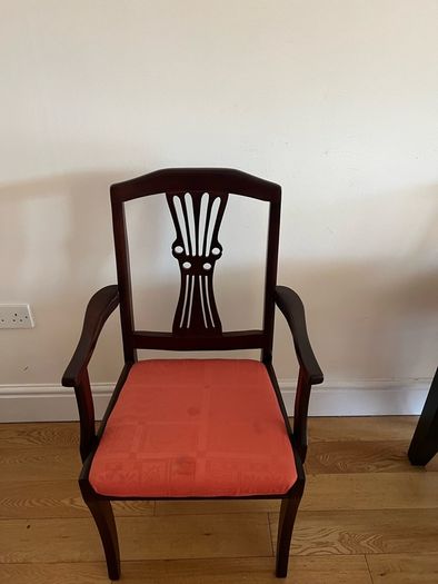 Dining Table With Chairs (solid wood)