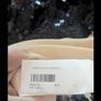 Black mesh linen event dress Image 3