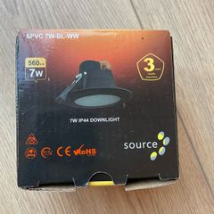 External IP40 rated 7W soffit down lighter