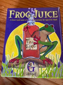 Gamewright - Frog Juice - Vintage Game
