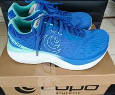 Topo Atmos Running Shoes - Womens - Blue/Aqua uk 7.5