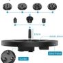 _Solar Fountain (2021 Model), Solar Pond Pump with 6 Effects, Solar Water Pump, Solar Floating Fountain, Pump for Garden Ponds or Bird Bath / Fish Tank Fountain Image 3