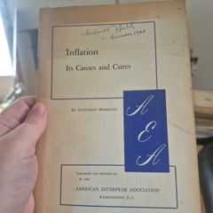 Inflation: Its Causes and Cures by Gottfried Haberler