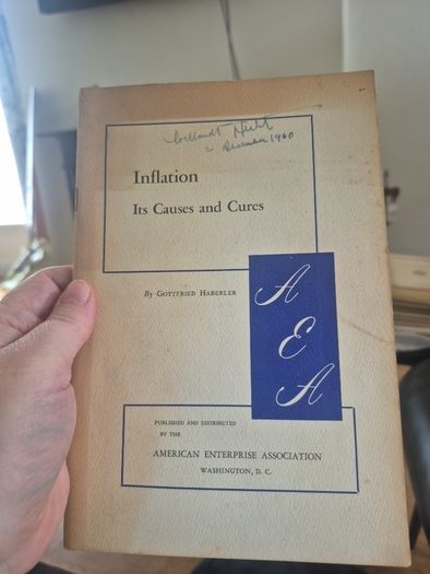 Inflation: Its Causes and Cures by Gottfried Haberler