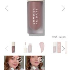Summer Fridays dream lip oil