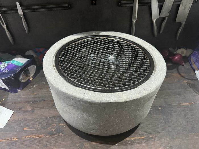 Concrete Firepit, Brand new unused
