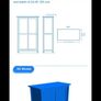 Ikea wardrobe and tall locker Image 4