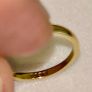 Antique diamond and sapphire ring Image 4