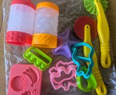 play doh moulds and cutters
