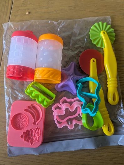 play doh moulds and cutters