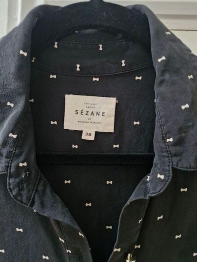 Sezane Blouse - 100% Silk