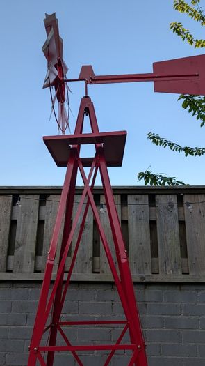 Garden windmill ornament