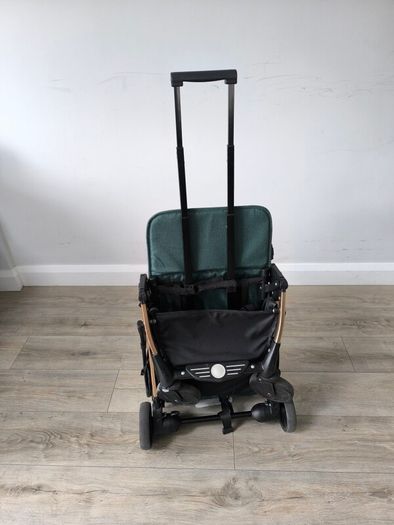 Lejoux travel stroller green and gold