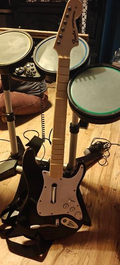 Rockband Drumset and Accessories Ps3