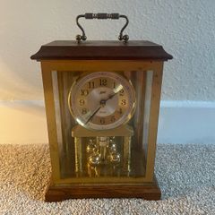 vintage Daniel Dakota Quartz Westminster Chime Mantle Clock