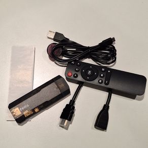 AndroidTV TV Stick TVR3 Box S - Android 12.5, Voice Remote, Chromecast, Google Assistant, 2G+16G, Dual-Band WiFi