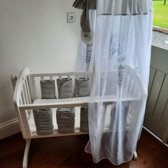 Mamas & Papas cot with canopy