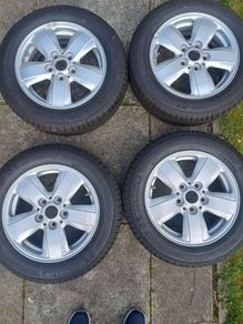 MINI Cooper 15in alloy wheels with tyres x 4