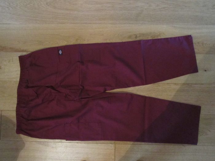 Medical Scrubs Drawstring Trousers XL Wine
