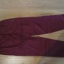 Medical Scrubs Drawstring Trousers XL Wine Image 5