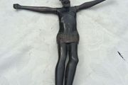 Mid Century Ebony African Corpus Christ