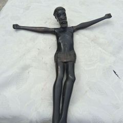 Mid Century Ebony African Corpus Christ