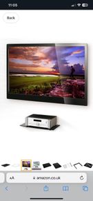 Glass TV box shelf brand new