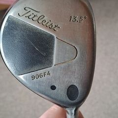 Titleist 906F4 13.5 degree. 80 S. Fairway wood
