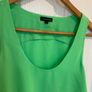 River Island Bright Green Layered Cut-Out Top Image 3